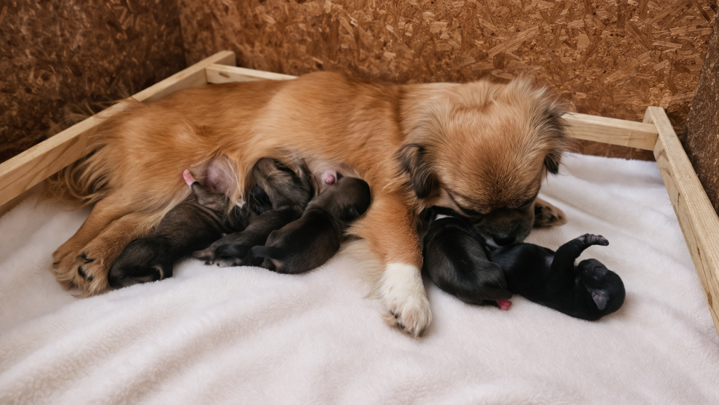 Chiot Epagneul tibetain De La Rivière D'Eden